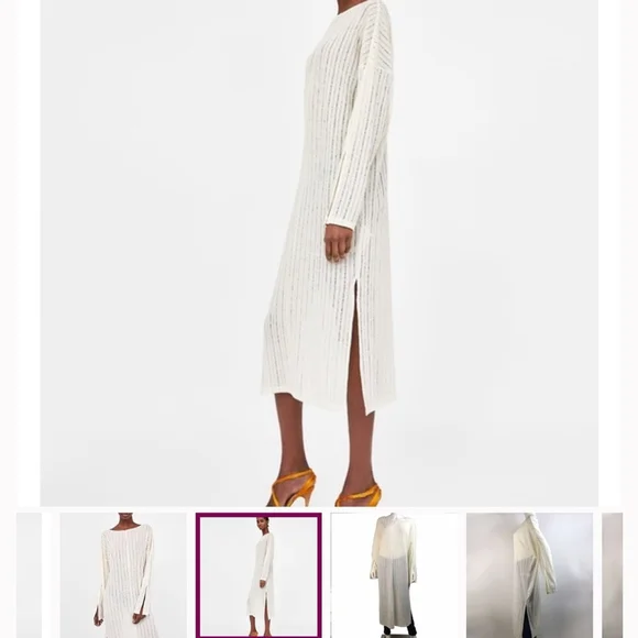 Zara Collection Sheer
Rustic Long Tunic Dress small - Picture 4 of 14